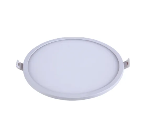 7W LED panel light installed on the ceiling