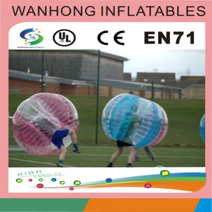 Crazy plastic human inflatable bumper ball/inflatable bumper bubble ball