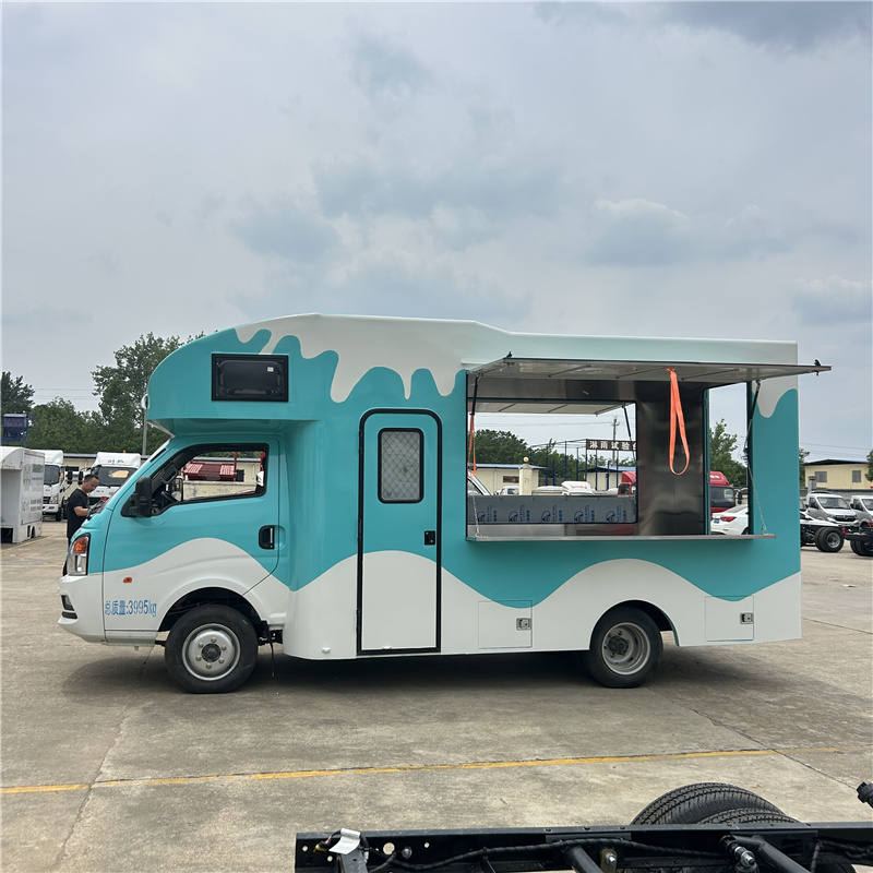 Street Mobile Kimchi Burger Truck