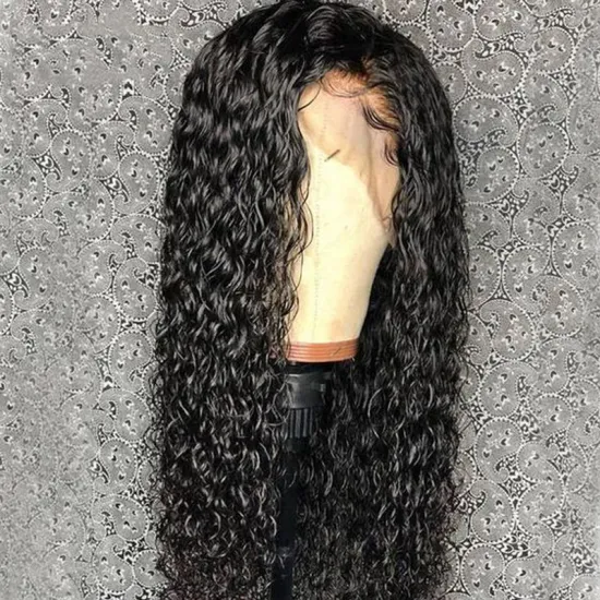 Wholesale fashion 150% density deep curly 360 lace front wig