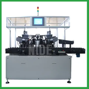 Five working station rotor automatic balancing machine