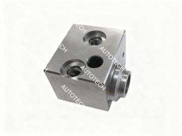 Precision Machined Stainless Steel Valve Manifold