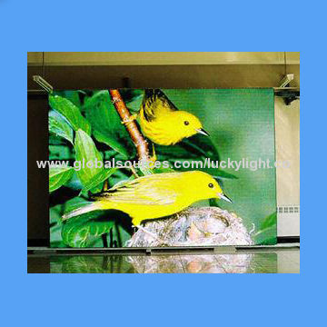 Indoor Full Color P7.62 LED Display Screen with 244 x 122mm Module Size