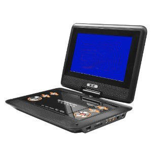 10 Inch Portable Dvd Player With Printing Cover And Tv, Games, Radio Functions