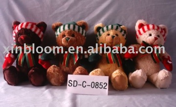 C0852plush christmas bear
