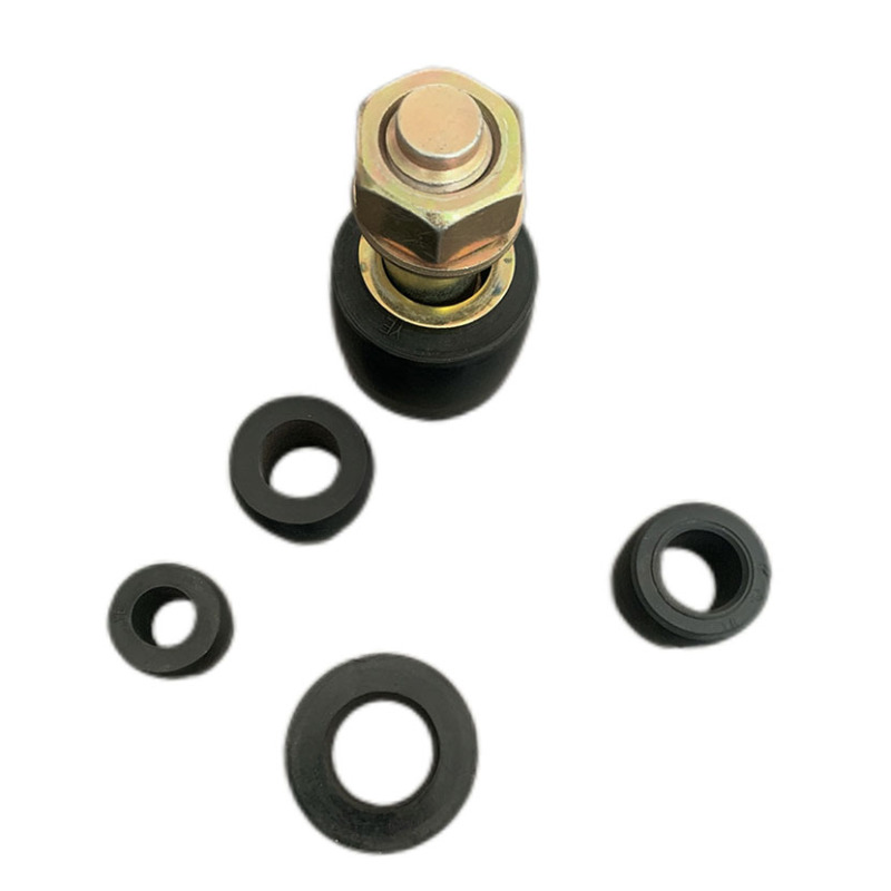 Roll-to-machine rubber sleeve