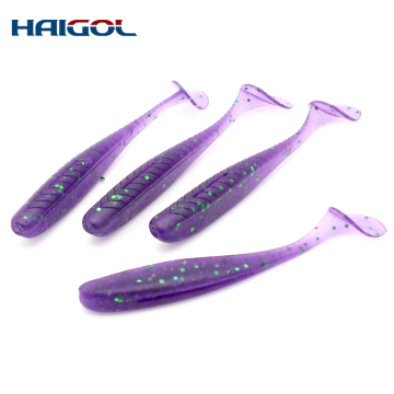 Barsch-Bassfischerei Köder: Salz- und Garnelenduft Mini Shad Swimbaits (5 cm-11,5 cm)
