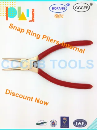 Non-Sparking Beryllium Copper Snap Ring Pliers-Internal,Sparkless Aluminum Snap Rinf Pliers Internal/External