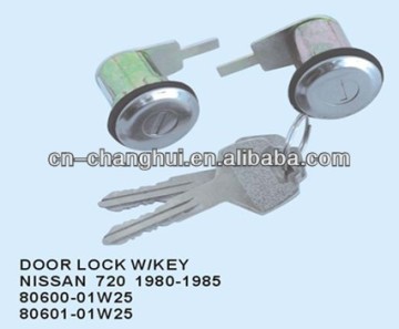 Door lock with key For Nissan 720