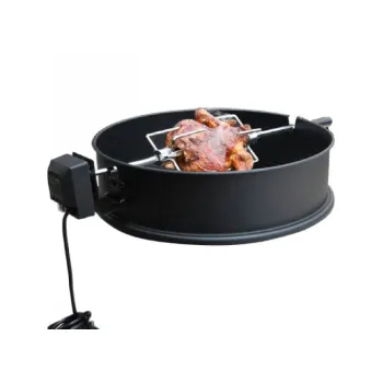 Kettle Rotisserie 22 Inch Portable  Lamb Universal Rotisserie Spit With Motor