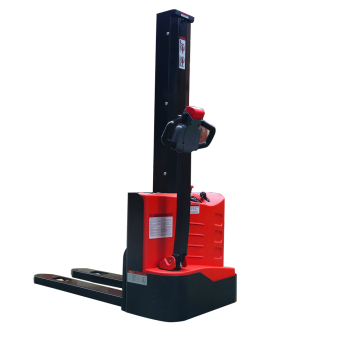 Walkie Electric Stacker ES12-12MM: 1.2T Capacity, 1.6M Lift Height, Single Column Mast for Low Warehouses