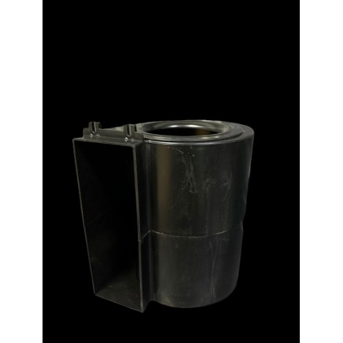 Universal installation white plastic box for air conditioner