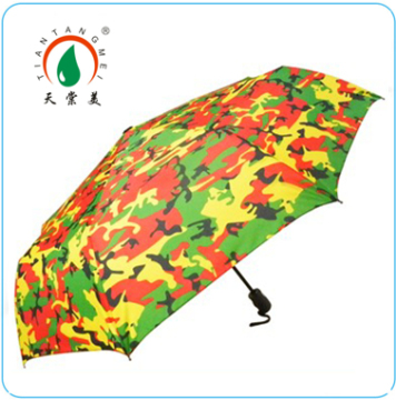 2014 Camouflage Colorful New Design Auto Close Umbrella