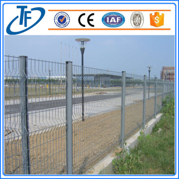 Peach shaped pole welded wire mesh