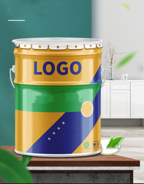 16L 18L 20L 25L Round Metal Tin Buckets with Lock Ring Lid