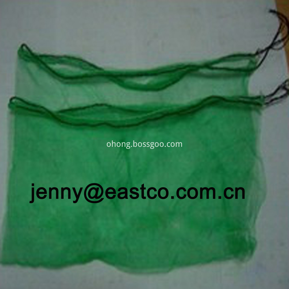 Date Palm Fruit Mesh Net Bag Sack with Drawstring