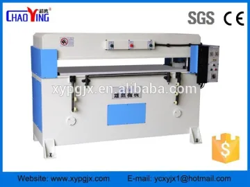 precision hydraulic 4-column plane die cutting shoe machine/clicker press