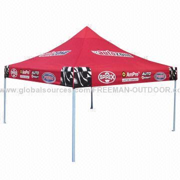10x10 Pop-up Canopy Tent with Customized Logo Printing