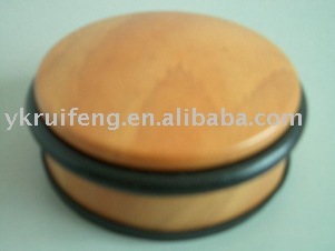 Wooden door stopper