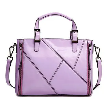 Comely Lady Genuine Leather Handbag, Elegant and Fashionable