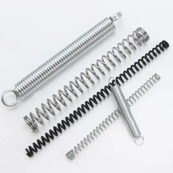 Custom Steel Coil Compression Springs for Force Extension in Plastic, Alloy, Stainless, and Galvanized Iron