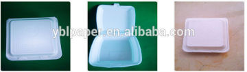 Disposable 4" foam packing hamburger box