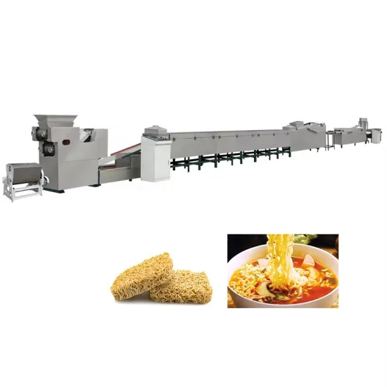 Full Automatic Frying Instant Noodles Making Machine - Low Cost Processing Line