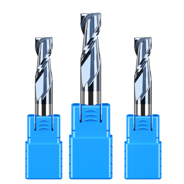 MDBT HRC45 Degree 2 Flute Carbide End Mill TiAlN Coated for Mold Making in Aerospace and Automotive