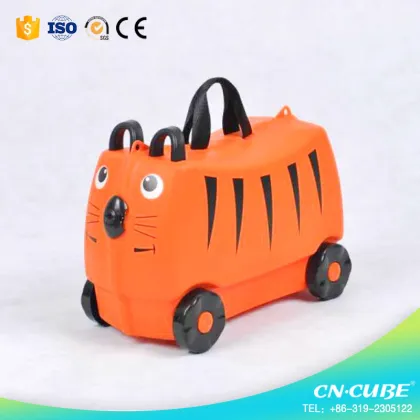 2 in 1 Travel Suitcase Children Cartoon Kids Travel Suitcase Luggage