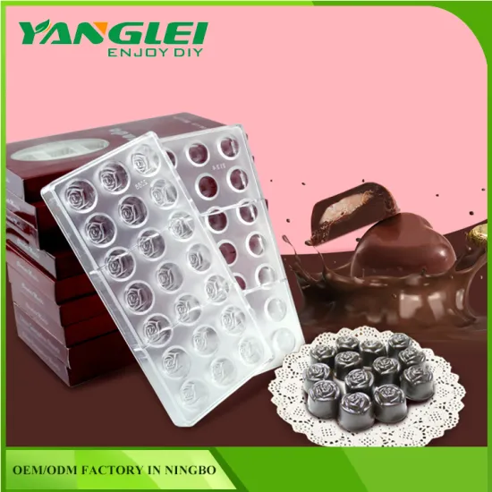 YL-216 Rose chocalate mold /ice cream marker