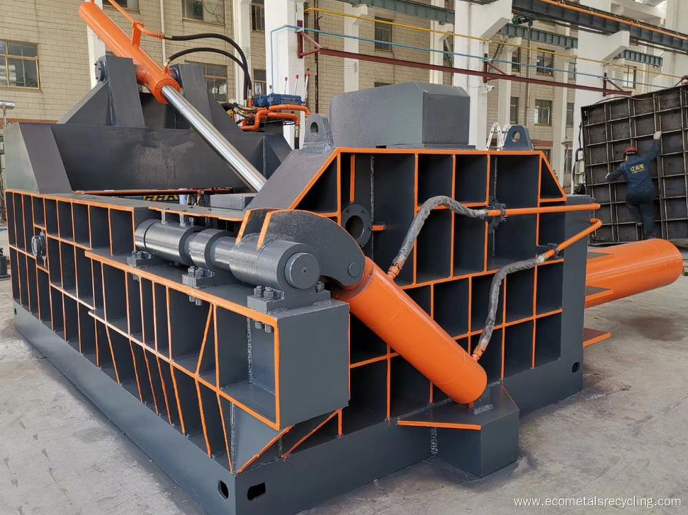 Hydraulic Steel Iron Aluminum Metal Press Baling Machine