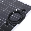 80W 12V Panel solar flexible 100W semi flexible