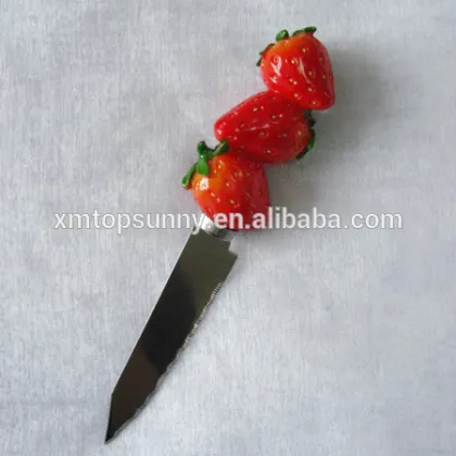Stainless Steel Fashonable Decoration Topper Fruit Knife