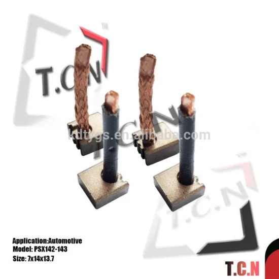 PSX 142/143 STARTER CARBON BRUSH FOR PEUGEOT,TOYOTA,VALEO,COPPER&CARBON