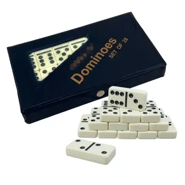 Customized Colored 28-Piece Luxury Melamine Domino Set