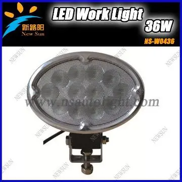 36W Cree Led Working Light Spot/Flood Beam offroad Boat UTE SUV Jeep