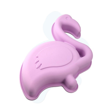 Wholesale Heat-Resistant Flamingo Shape Silicone Molds: Soap, Candle, Candy & Cake