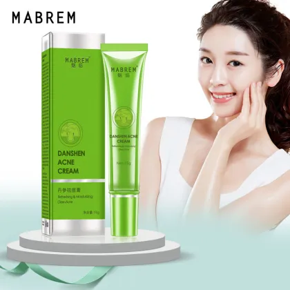 Private Label MABREM Salvia Miltiorrhiza Acne Cream for Acne and Scar Treatment