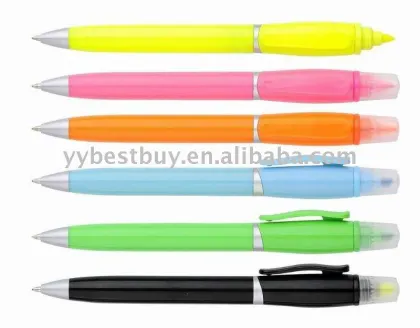 plastic multi-function pen