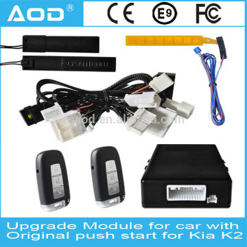 Upgrade module car alarm for car with original push button push start push stop for Kia K2 2015 with GPS (Optional)
