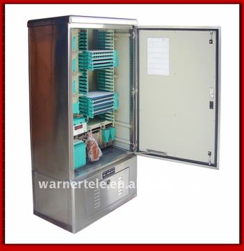 W-TEL outdoor/indoor SMC optic fiber distribution cross connection ODF distribution frame cabinet