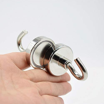 23/40/50KG Heavy Duty Mini Magnetic Hooks - Strong Magnet Fridge Hanger