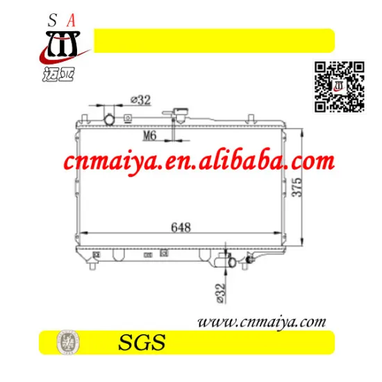 0K240-15-200A autoparts for radiator