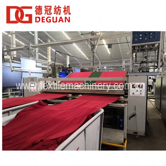 DG DEGUAN Textile Felt Calender Machine for Tubular Knitted Fabric