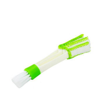 Double Ended Car Cleaning Brush for Air Conditioner Vents, Instruments, and Keyboards