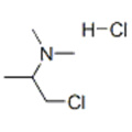 2-Propanamina, cloridrato de 1-cloro-N, N-dimetil, CAS 17256-39-2