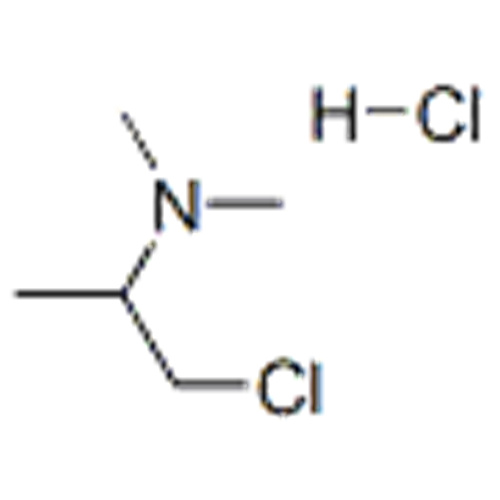 2-Propanamina, 1-cloro-N, N-dimetil-, clorhidrato CAS 17256-39-2