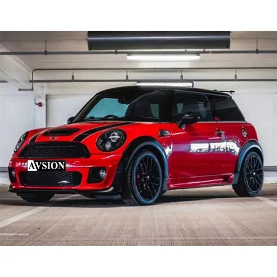 Full Body Kit for MINI Cooper R56 2007-2013 JCW Model with Front/ Rear Bumpers Assembly