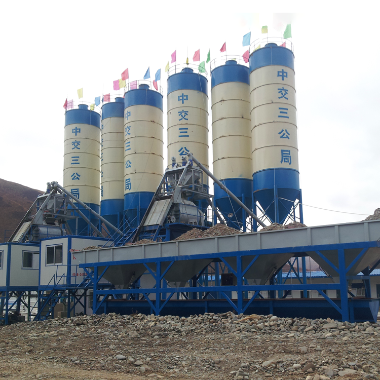 HZS50 electric 50 M3/h Concrete Batching Plants