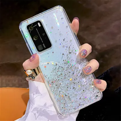 Luxury Glitter Phone Cases for Xiaomi and POCO Models - Soft Silicone Cover